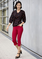 Tunika mit Inkjet-Druck 