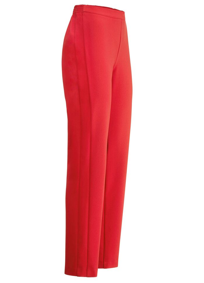 Hose mit r&uuml;ckw&auml;rtigem Dehnbundeinsatz 