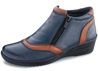 Gemini, bequeme Damen-Boots, Weite H, mit herausnehmbarem Fu&szlig;bett 