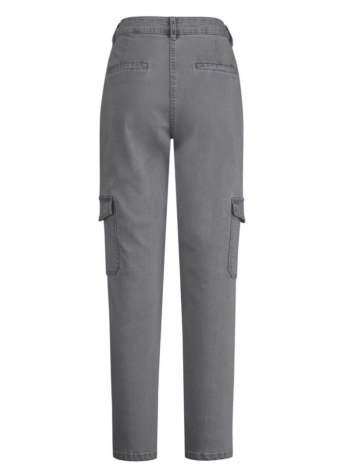 Kn&ouml;chellange Cargojeans GRAU