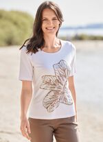 Shirt mit Strasszier 