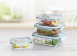 Glas-Frischhaltedosen 4tlg. 