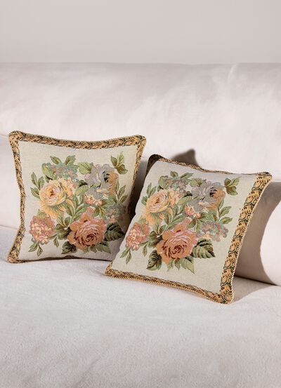 Kissenbezug mit Reißverschluss, 2er-Set 