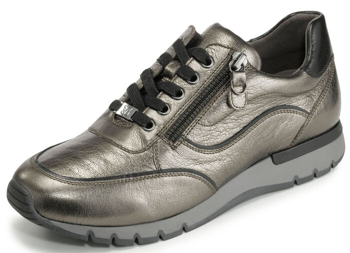 Caprice Schn&uuml;rschuh mit praktischem Seitenrei&szlig;verschluss BRONZE