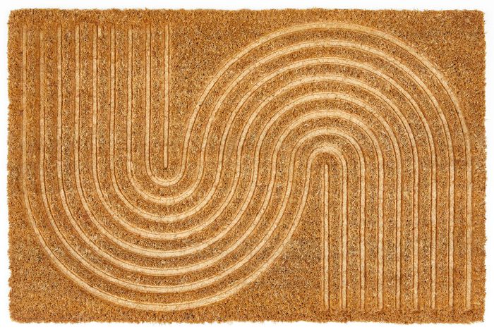 Kokosfu&szlig;matte mit rutschhemmender R&uuml;ckseite 