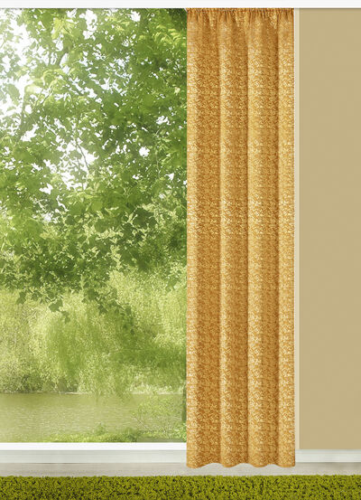 Übergardine mit Universalschienenband 