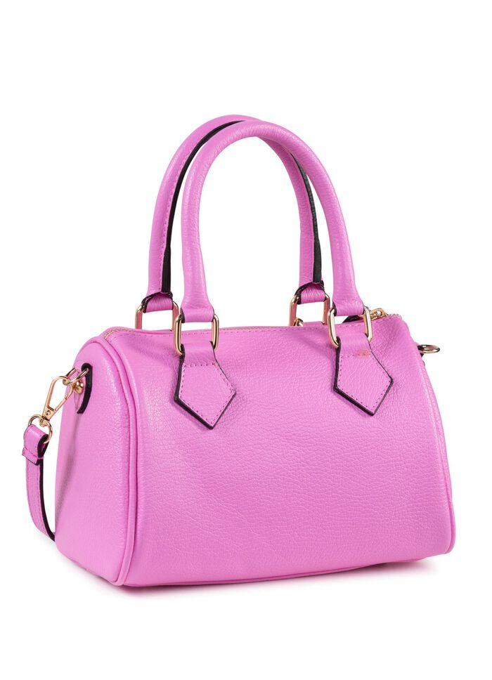 Laurina Tasche mit abnehmbarem Schmuck-Anh&auml;nger PINK