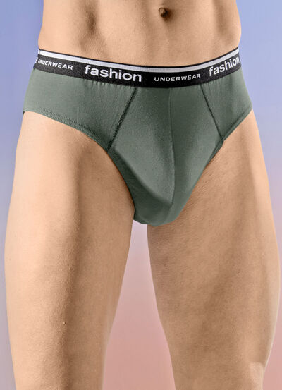 Viererpack Slips mit Elastikbund 