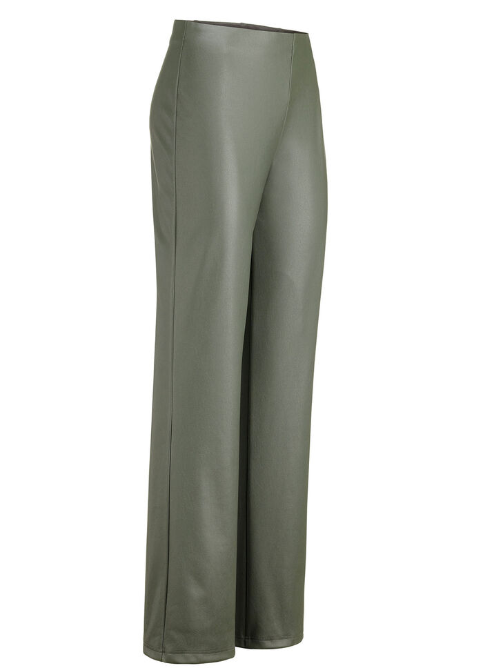Hose mit ausgestellter Fußweite OLIV