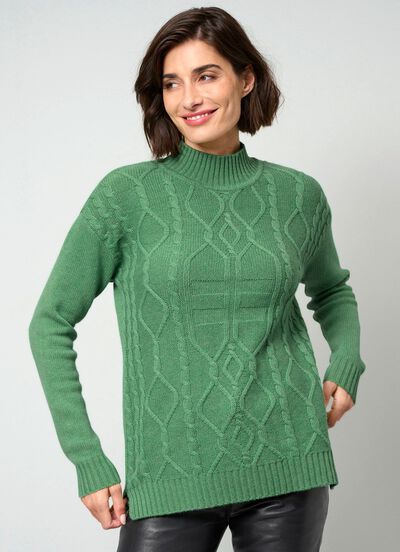 Pullover mit Schurwolle und Kaschmir  