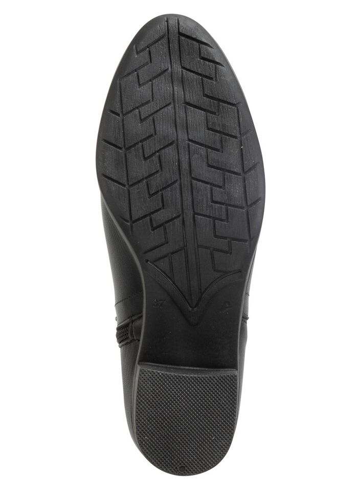 ELENA EDEN Stiefelette mit angesagten Ziernieten SCHWARZ