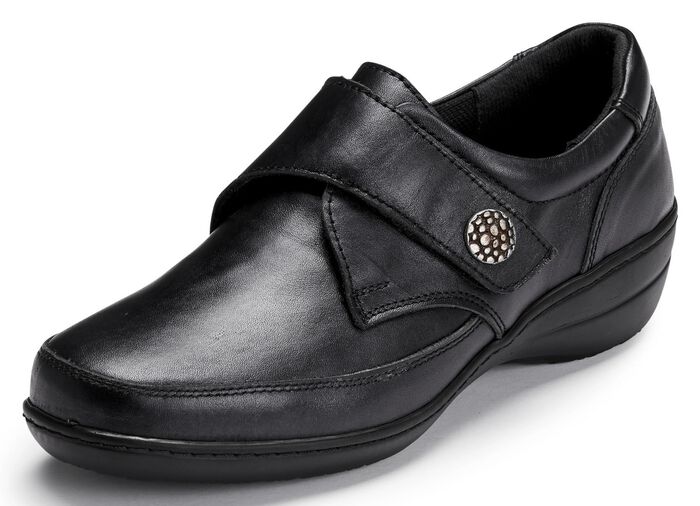 ELENA EDEN, bequeme Damen-Slipper, WeiteH, mit herausnehmbarem Fu&szlig;bett 