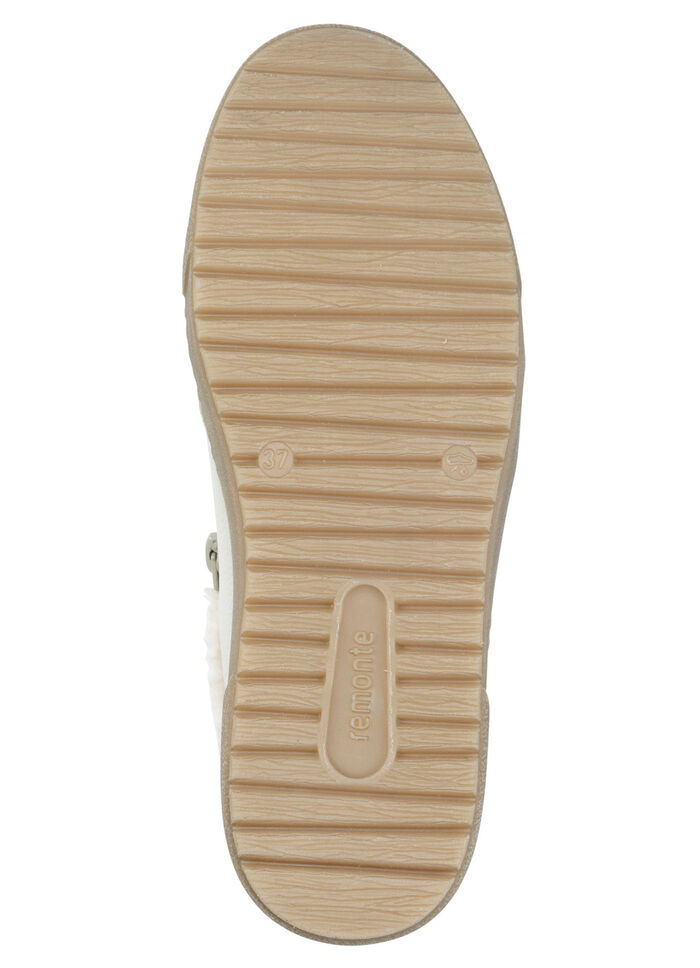 Remonte, bequeme Damen-Sneaker, Winterschuhe, Weite G, mit herausnehmbarem Fußbett BEIGE