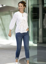 Zart transparente Tunika 