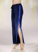 Zweierpack Schlaf- und Freizeithosen mit 2-Wege-Rei&szlig;verschluss 1X MARINE, 1X ANTHRAZIT MELIERT