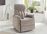 TV-Sessel mit Motor und Aufstehhilfe BEIGE