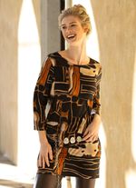 Strick-Tunika in Feinstrick 