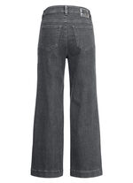 Jeans-Culotte mit luftig-weitem Bein ANTHRAZIT