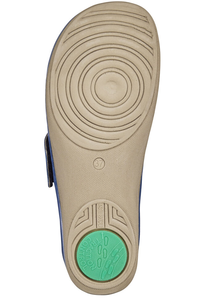 ELENA EDEN Clog mit Klettverschluss JEANSBLAU