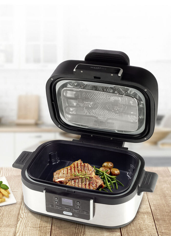 Ein Muss f&uuml;r alle Grillfans: Multigrill mit Hei&szlig;luft 