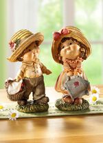 Gartenkinder, 2er-Set BUNT