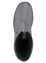 ELENA EDEN Stiefelette aus wetterfestem Textilmaterial GRAU