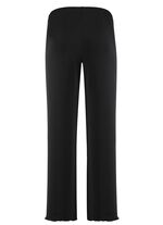 Weich flie&szlig;ende, 7/8-lange Hose SCHWARZ