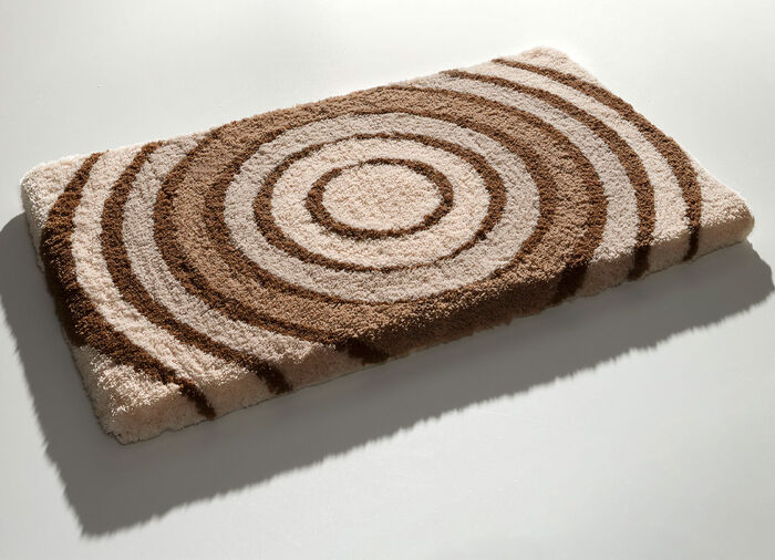 Badgarnitur von Kleine Wolke mit rutschhemmender R&uuml;ckseite BEIGE