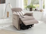 TV-Sessel mit Motor und Aufstehhilfe BEIGE