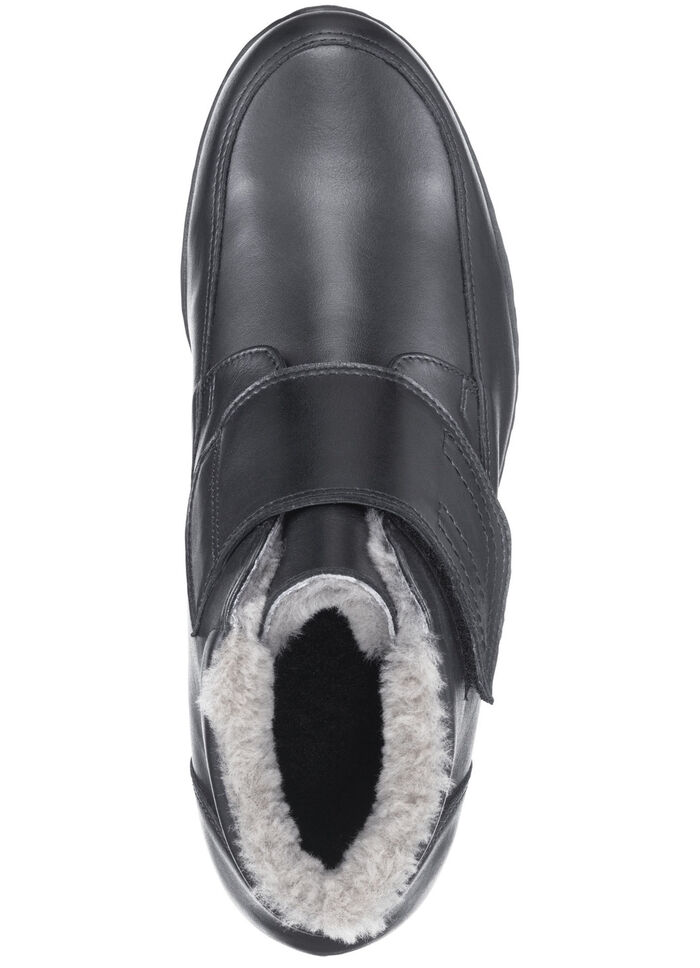 ELENA EDEN Stiefelette aus Rind-Anilinleder SCHWARZ