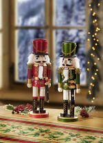 Nussknacker aus Holz, 2er-Set 