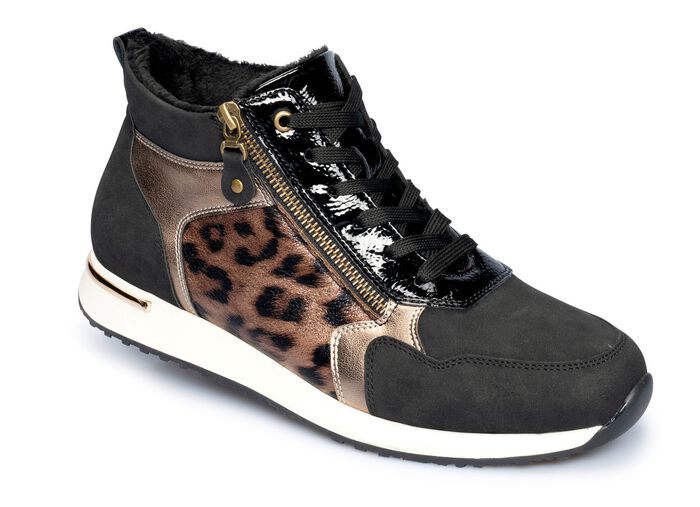 Kn&ouml;chel-Sneaker mit Soft-Touch-Sohle 