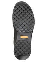 Gefütterte Damen-Boots, Winterschuhe, Weite H, mit Plüsch SCHWARZ