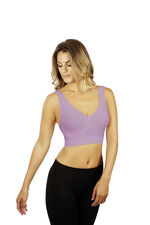 Wohlfühl-BH, 3er-Set ROSA-LAVENDEL-BLAU