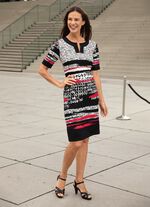 Kleid in Schlupfform 