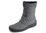 ELENA EDEN Stiefelette aus wetterfestem Textilmaterial GRAU