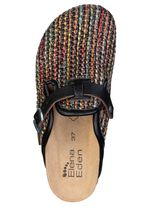 ELENA EDEN, klassische Damen-Clogs, Weite H, mit verstellbarer Spange 