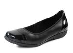 ELENA EDEN, klassische Damen-Ballerinas, Weite G, mit herausnehmbarem Fu&szlig;bett 