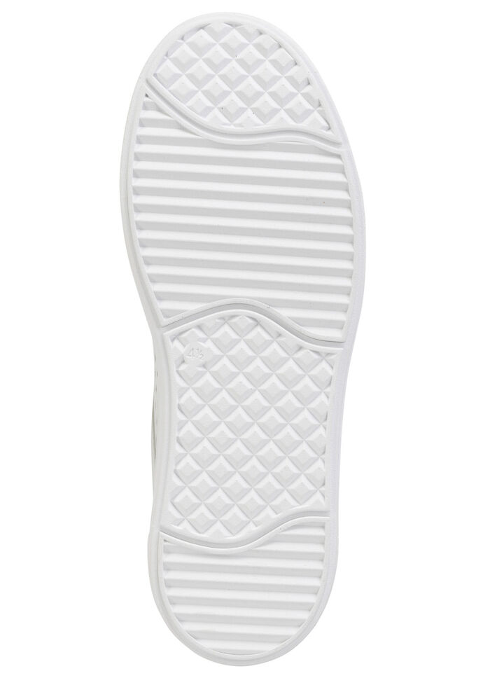 ELENA EDEN Sneaker aus Nappaleder mit luftiger Perforation WEISS