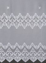 Store Ornament mit Universalschienenband WEISS