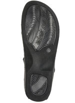 ELENA EDEN, klassische Damen-Sandalen, Weite H, mit Klettverschluss SCHWARZ