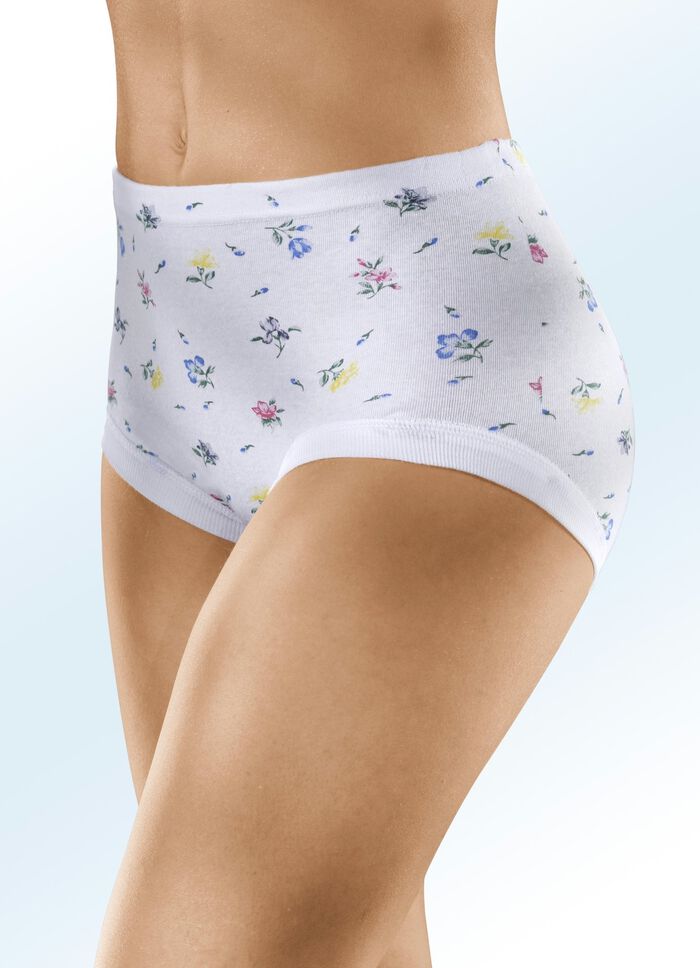 F&uuml;nferpack Slips mit auswechselbarem Gummizug im Bund 