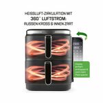 Digitale Doppelkammer-Hei&szlig;luftfritteuse &bdquo;FryUP&ldquo; 