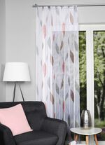 Store mit Punktewelle-Dessin 