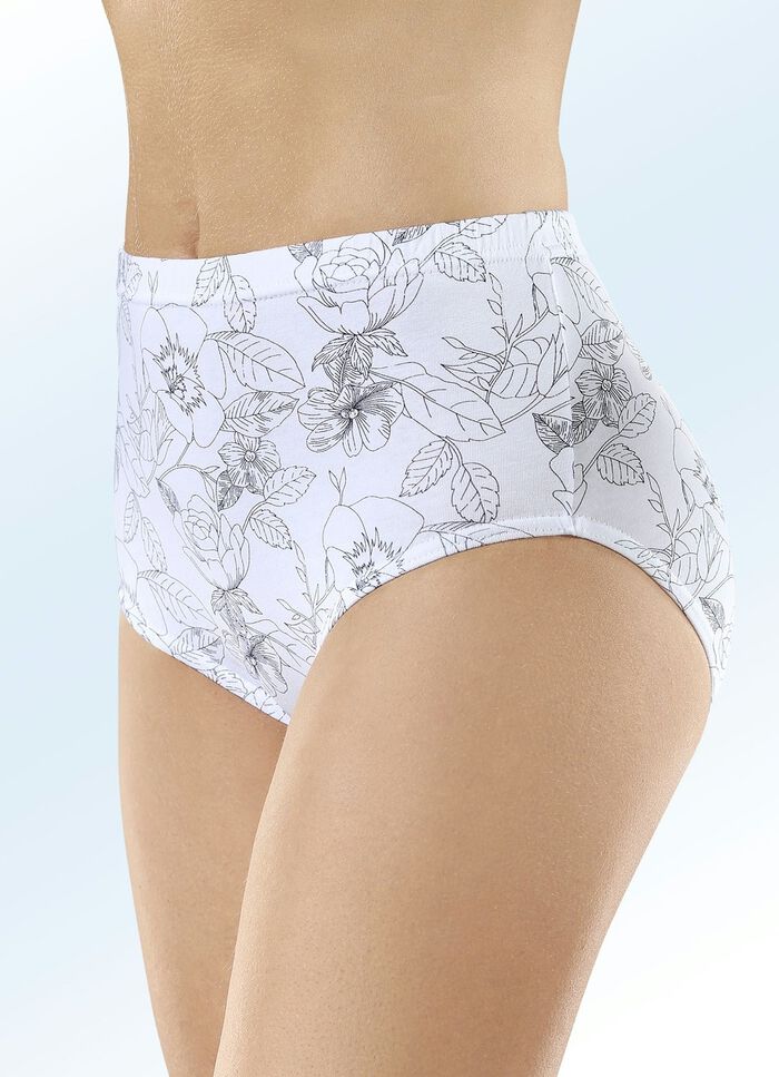 F&uuml;nferpack Slips mit Gummizug 