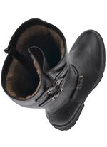 Remonte, gef&uuml;tterte Damen-Stiefel, Winterschuhe, Weite G, mit Lammfell 
