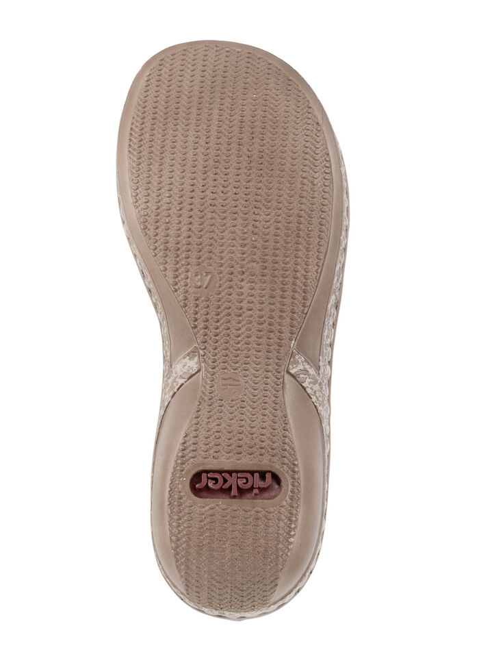 Rieker Sandale mit Glitzersteinchen JEANSBLAU