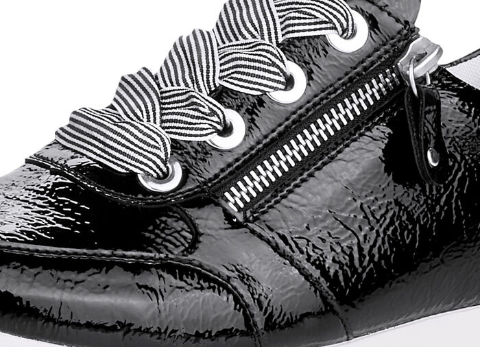 Remonte Sneaker mit effektvoller Schnürung SCHWARZ