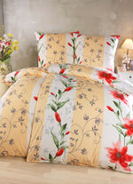 Bettwäsche-Garnitur mit Reißverschluss 