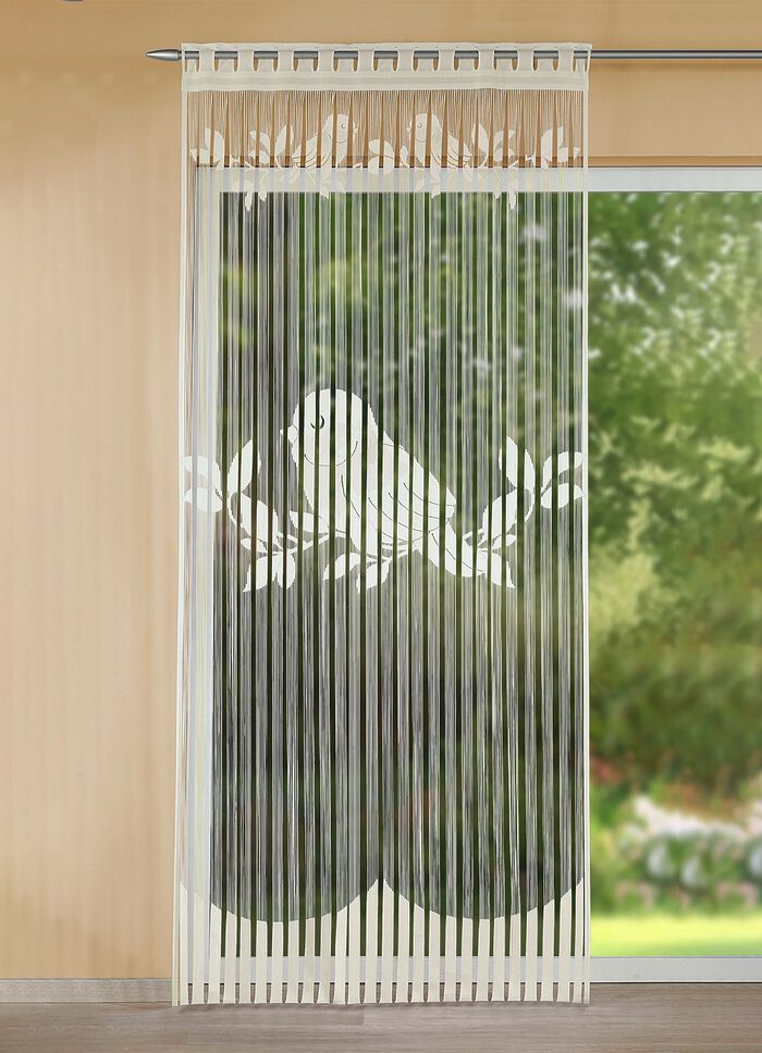 Fadenstore f&uuml;r Gardinenschiene und -stange ECRU